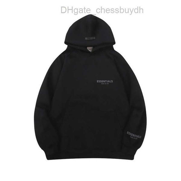 

men's essentials sweatshirts luxury jackets ess hoodies men women letter pullover hooded fashion hip hop sweatshirt sweater hoodie casu, Black;brown