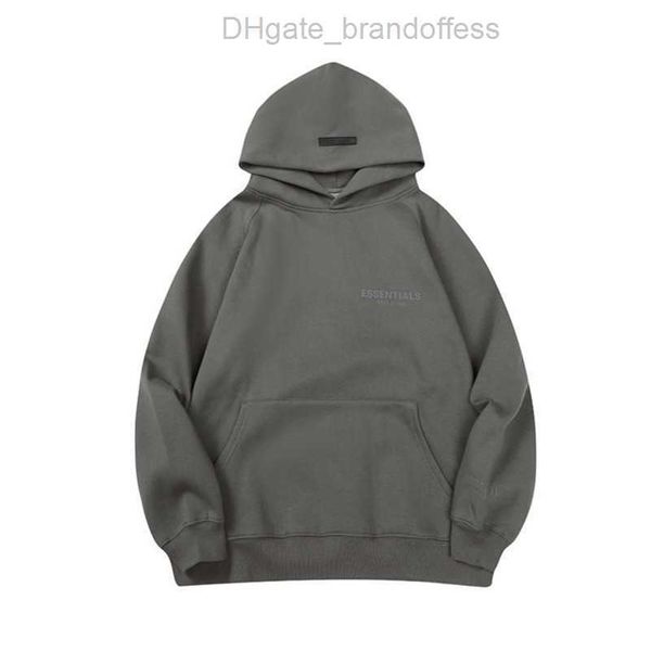 

essentials luxury sweatshirts men's jackets hoodies ess men women letter pullover hooded street hip hop sweatshirt sweater hoodie casua, Black;brown