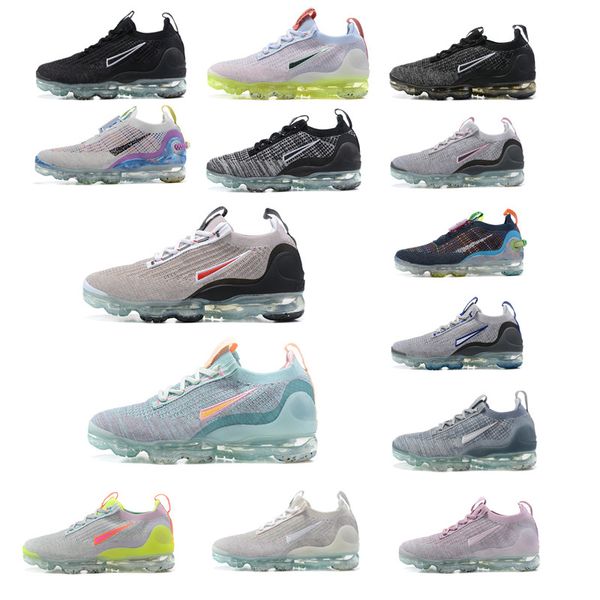

vapores fk triple black anthracite running shoes knit oreo obsidian men women trainer metallic silver grey neon pink volt bold blue oat