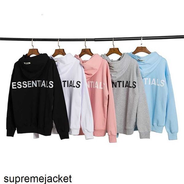 

hoodie jacket multi thread essentials back letter reflective sweater men's hooded high street hoodie, Black;brown