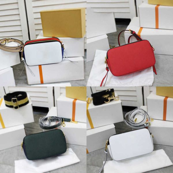 

shoulder bags designers snapscrossbody wallet classic luxurys handbag marc tote bag wide strap camera bags womens designer flap 221029