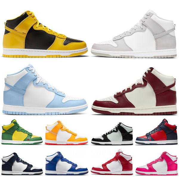 

2023 men women casual running shoes championship navy panda crimson tint dark russet game royal syracuse green mens trainers sports sb dunks