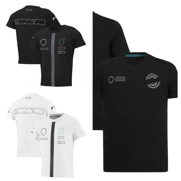 

summer f1 team t-shirt formula one short sleeve racing suit men's plus size custom fan shirt