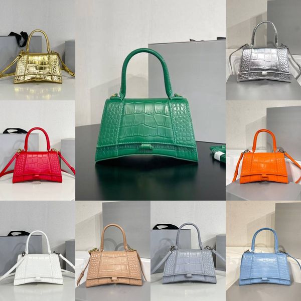 

body fashion cross designer bags small crocodile leather hourglass totes women handbags shopping purses wallet luxury pu leather with letter