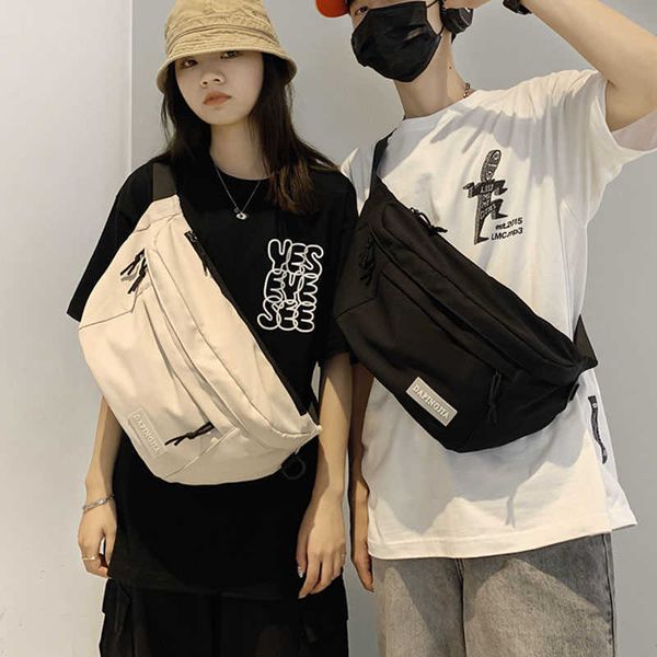 

evening bag street trend waist bag large capacity crossbody chest pack hip hop s