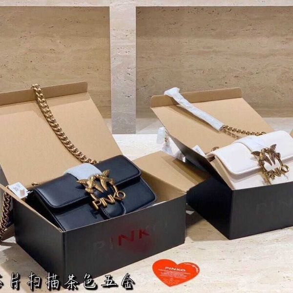 

designer bags pinkoo napa leather swallow 2022 new chain one shoulder portable messenger temperament goddess essential have logo