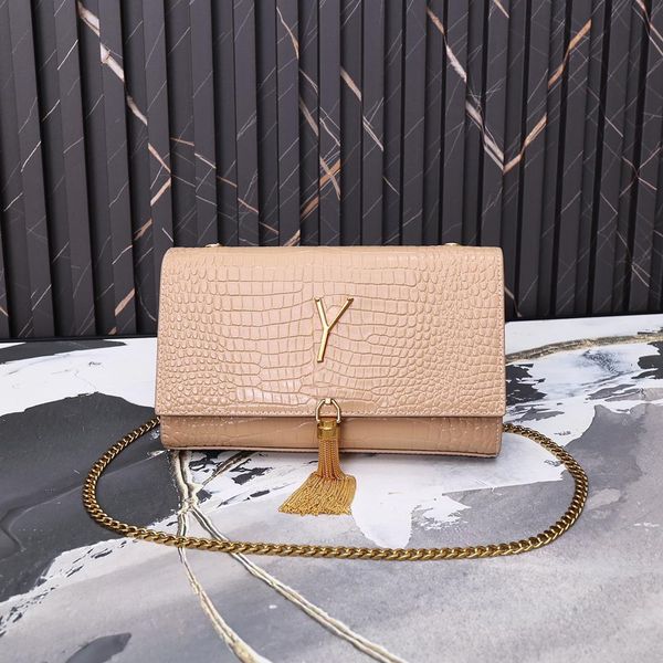 

shoulder clutch crossbody flap bag tote handbag wallet tassel alligator crocodile backpacks square chain letters women luxurys designers bag