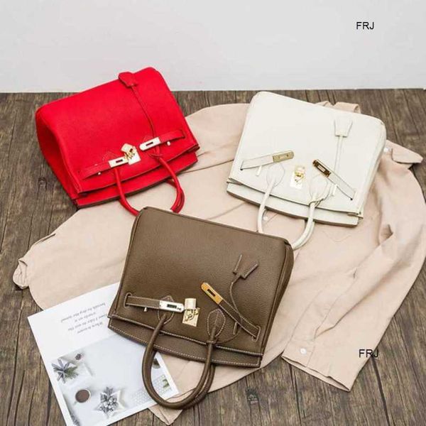 

designer bags birkin handbags herme have logo h family platinum bag womens 2022 new autumn and winter fashion versatile highgrade hand singl