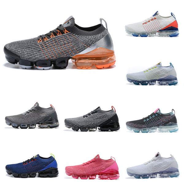 

running shoes for men women fly 2 knit 3.0 all cushion designers sports sneakers triple black cream white anthracite metallic silver green d