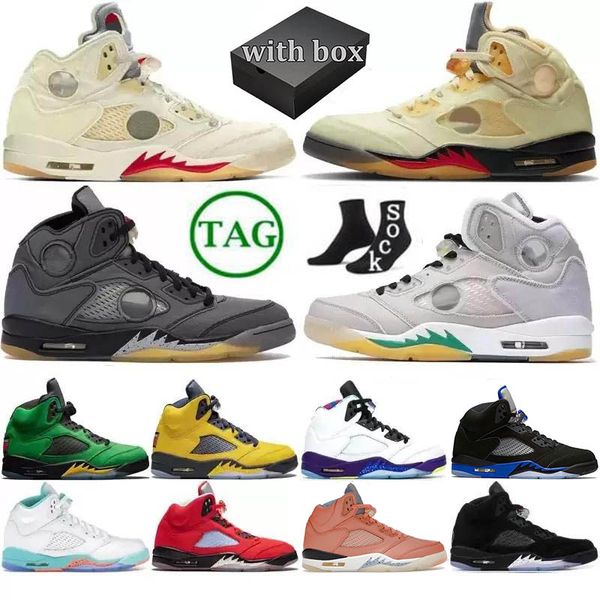 

men basketball shoes 5s raging red stealth white cement metallic international flight oreo women retro racer blue green bean sports sneakers