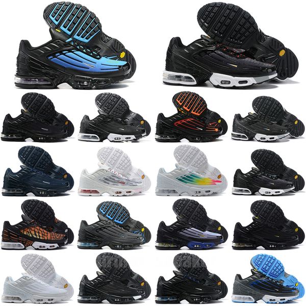 

2023 womens mens running shoes tn plus 3 tuned tn 3 mesh triple white og black unity obsidian tnplus tns trainers ghost green aqua laser blu