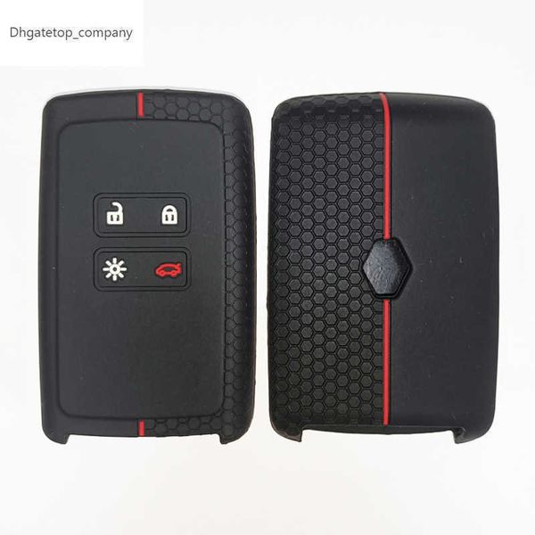 

ceyes silicone car key cover for renault megane 3 4 kadjar captur koleos espace clio scenic 4 arkana smart remote protect case