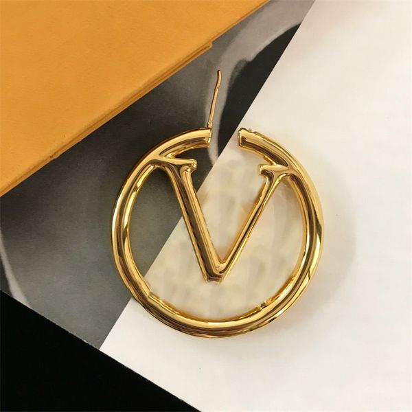 

14k gold plated letter orecchini vintage small hoop earrings for women hypoallergenic couple engagement jewelry huggie earring mans earings, Golden;silver