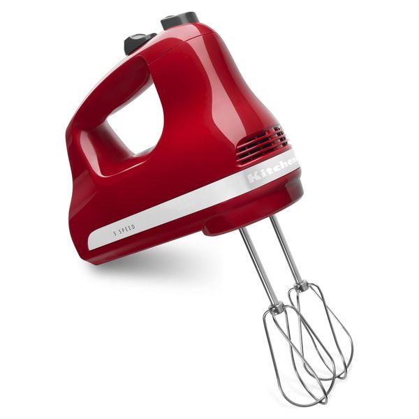 

kitchen aid 5-speed ultra power hand mixer compact lightweight khm512