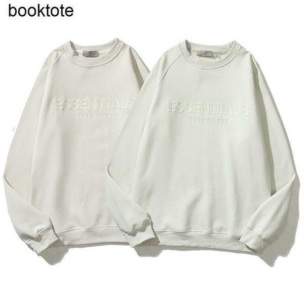 

hoodie jacket essentials new limited print crew neck pullover sweatshirt for men and women, Black;brown