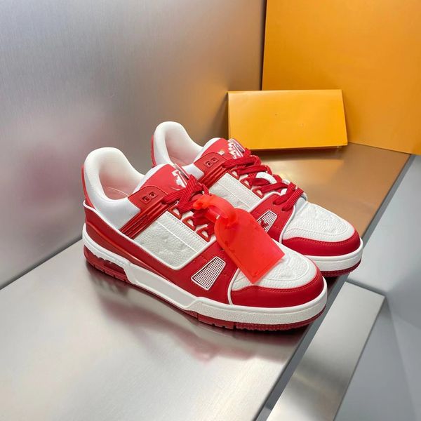 

shoes trainer printing lovers skate designer sneakers mens women low cut platform classic trainers 35-46