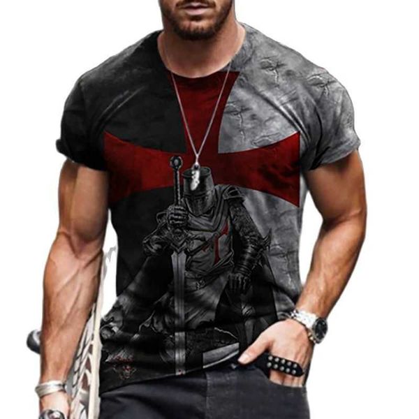 

men's t-shirts breathable men's 3d printed t-shirt round neck short sleeve summer 2022 creative personality shirt oversized male t, White;black