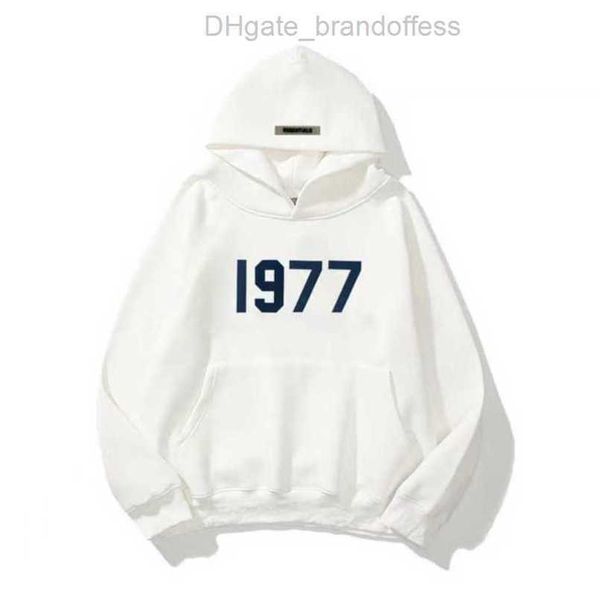 

sweatshirts luxury ess men's jackets hoodies men women letter essentials pullover hooded street hip hop sweatshirt sweater hoodie casua, Black