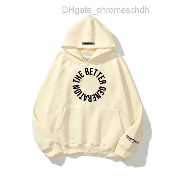 

men's luxury ess sweatshirts jackets hoodies men women letter essentials pullover hooded street hip hop sweatshirt sweater hoodie casua, Black