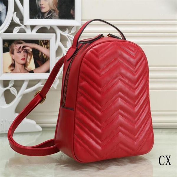 

women fashion backpacks with spikes sparkles designer backpack real leather women shopping outdoor bags handbags 66i