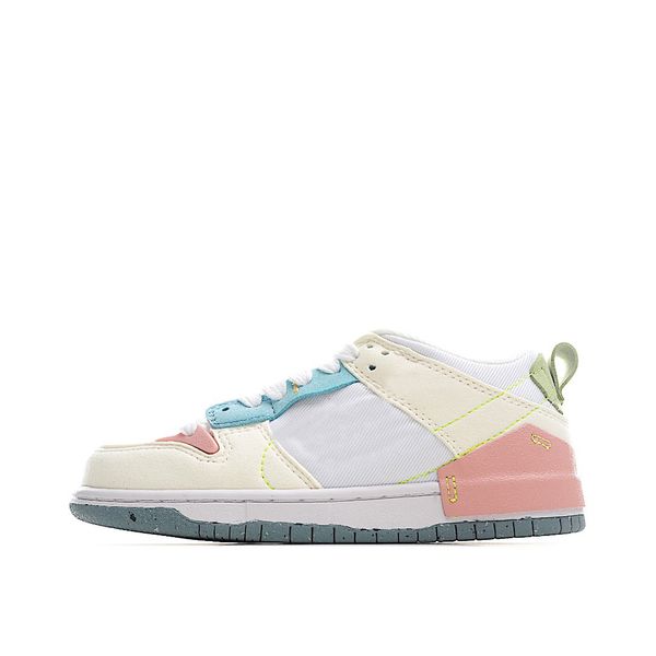 

children shoes skate sneaker dunk2 boy girl kid youth sport size eur24-35, Black