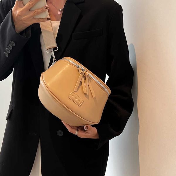 

evening bag hip bag half circle saddle high cortex pu fanny pack purse fashion