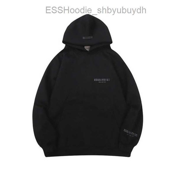 

sweatshirts fashion luxury men's jackets hoodies men women chest letter pullover hooded hip hop sweatshirt sweater casual hoodie couple, Black