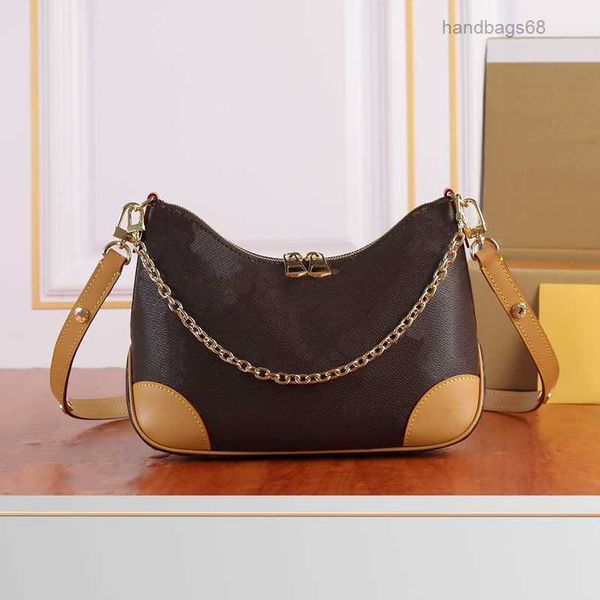 

designer boulogne croissants chain bags classic brown printed leather crossbody bag woman tote shoulder bags handbag purse m45832 handbags68