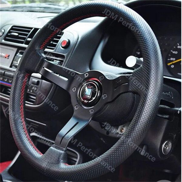 

nardi 14 inch leather racing steering wheel drift sport steering wheels