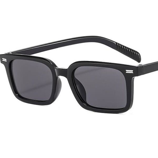 

new sunglasses rectangle sun glasses retro adumbral anti-uv spectacles simplity eyeglasses ornamental 7 colors available, White;black