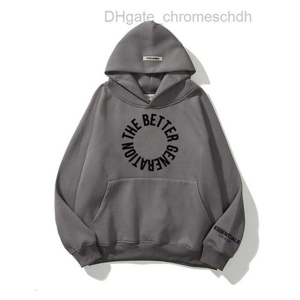 

men's essentials luxury sweatshirts jackets hoodies ess men women letter pullover hooded street hip hop sweatshirt sweater hoodie casua, Black;brown