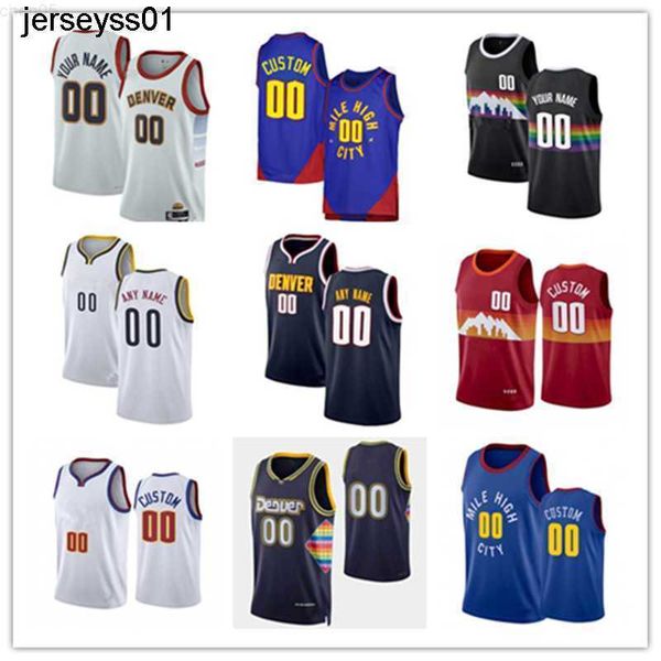 

mens women youth denver''nuggets''custom 32 jeff green 9 davon reed 0 christian braun 8 peyton watson 31 vlatko cancar b, Black;red