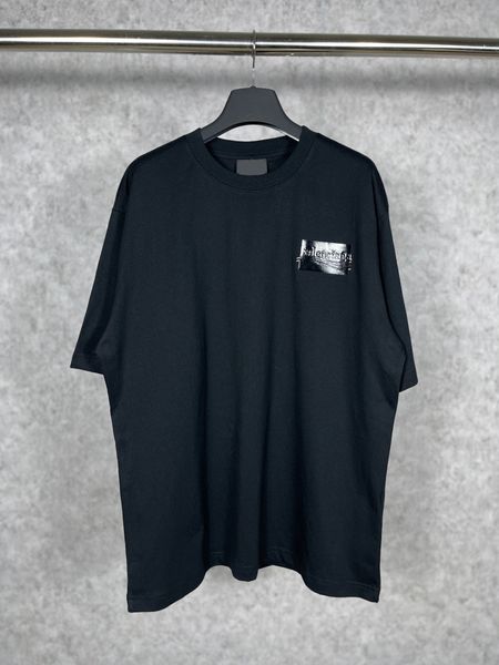 

men's plus tees & polos round neck embroidered and printed polar style summer wear with street pure cotton 2q2a, Black;brown