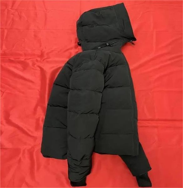 

designer mens down jackets veste homme outdoor winter jassen outerwear big fur hooded fourrure manteau puffer jacket coat hiver parka doudou, Black