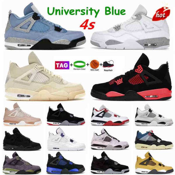 

2023 jumpman og 4 basketball shoes for men women 4s military black cat sail red thunder white oreo cactus jack blue university infrared cool