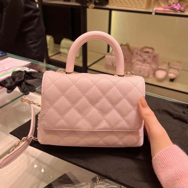 

designer bags handbag women fashion classic cross body luxuries genuine leather small fragrance style check plaid tartan diamond pattern han