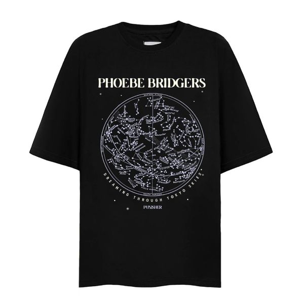 

phoebe bridgers tokyo skies shirt bridgersontour phoebe bridgers tokyo skies, White;black