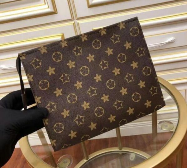 

designer cosmetic bags hold handbag wallet letter flower coffee black lattice mens women cosmetics bags zipper luxury handbags purses 47542