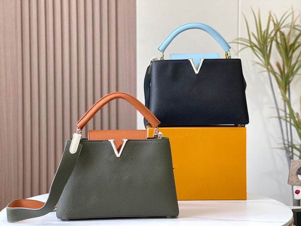 

original cow leather fashion designer women bag winter brand luxury handbag designers bags single shoulder bag canvas large capacity purse c