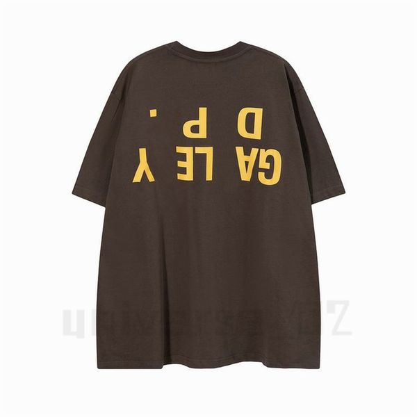 

2023 galleryse t shirts depts mens polos women designer tshirts galleryes cottons man s casual shirt clothing clothes tees 22 7fw9, White;black