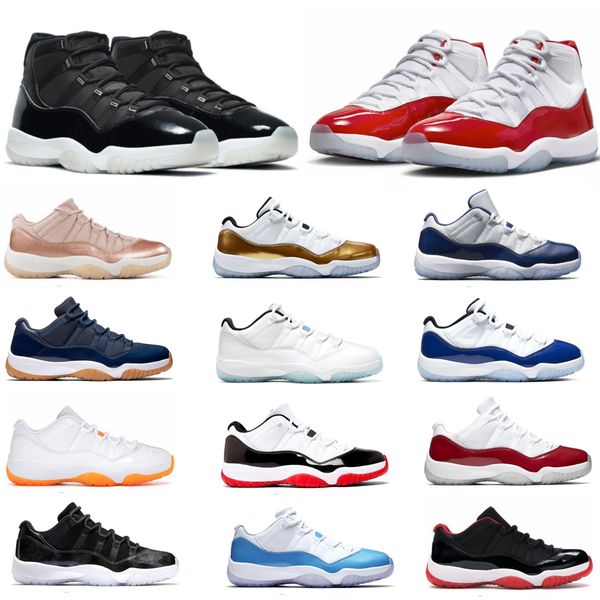 

basketball shoes breathable men women cherry 11 cool grey midnight navy jubilee 25th anniversary concord bred low 72-10 legend blue