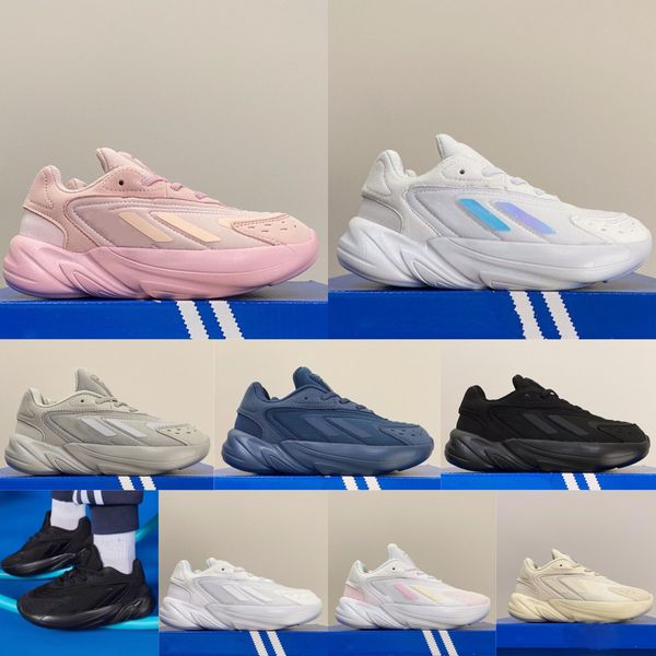 

kids shoes originals designer ozelias toddler sneakers running clunky sneaker big boys children kid youth trainers infants girls toddlers ba, Black