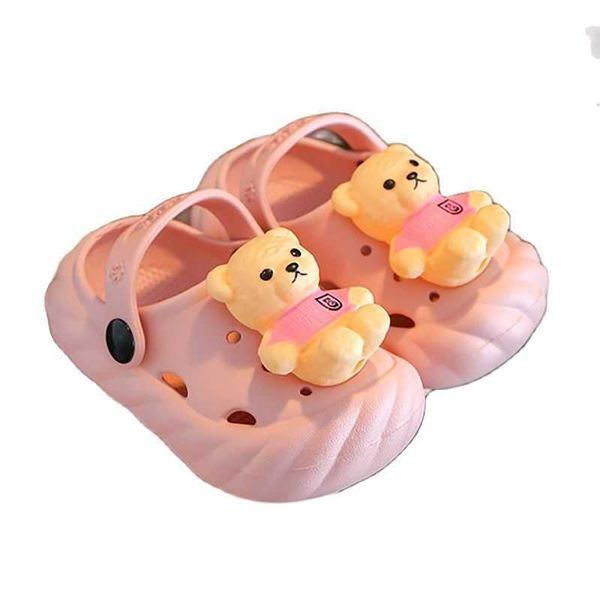

slipper baby slippers summer toddler boys and girls shoe 1-3 years 2 infants young children cute soft-soled non-slip bag head hole shoes t23, Black;grey