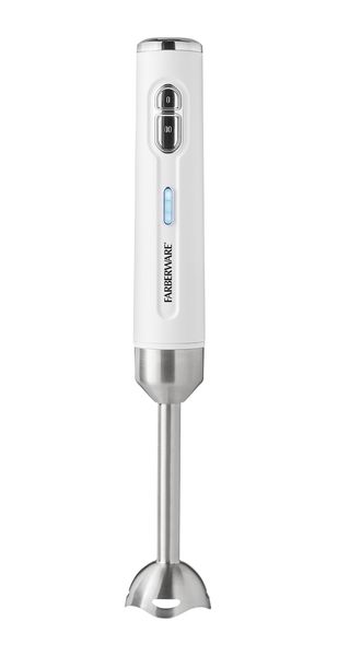 

farberware cordless rechargeable 2 speed immersion blender