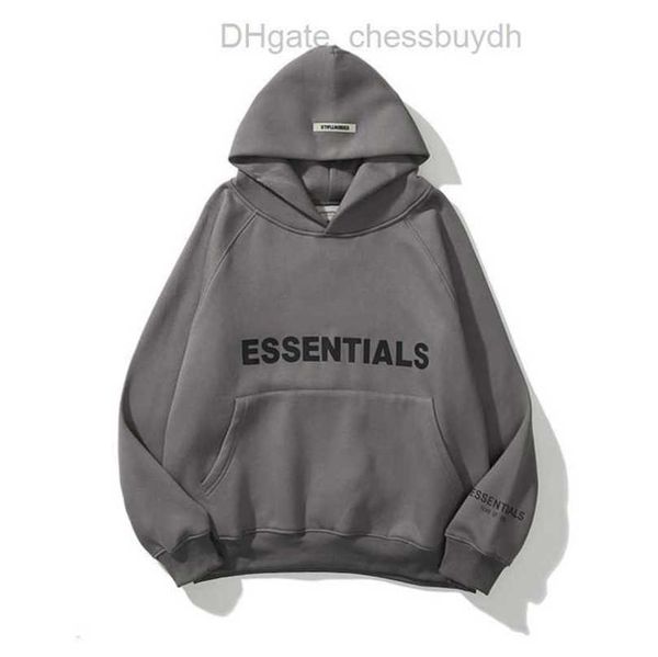 

sweatshirts ess luxury men's jackets hoodies men women letter essentials pullover hooded street hip hop sweatshirt sweater hoodie casua, Black;brown