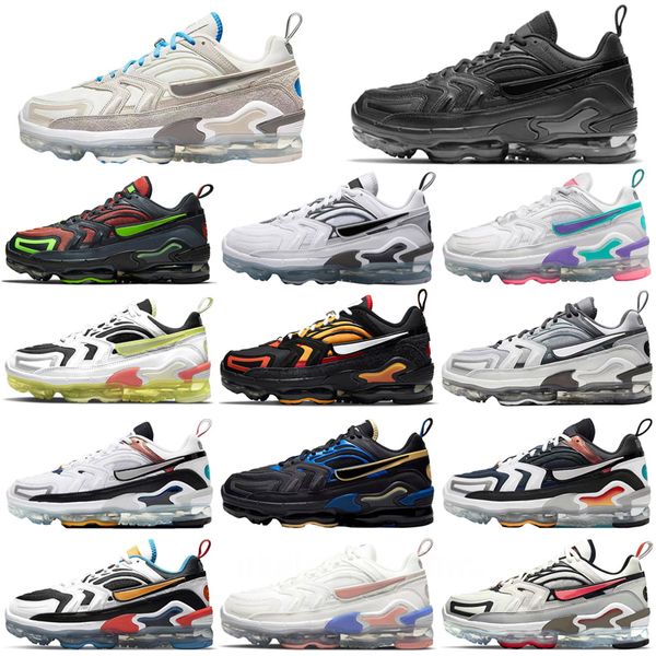 

2023 arrival evo brand sports 360 running shoes mens womens redstone first use white black volt triple white obsidian royal fashion sneakers