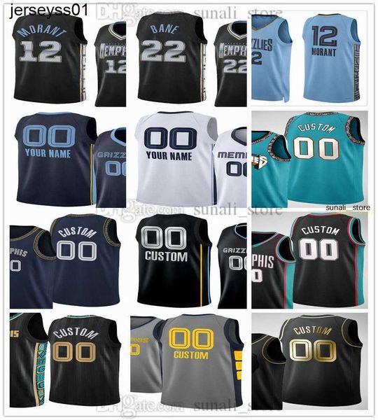 

memphis''grizzlies''men's basketball ja 12 morant jerseys steven 4 adams danny 14 green desmond 22 bane dillon 24 b, Black;red