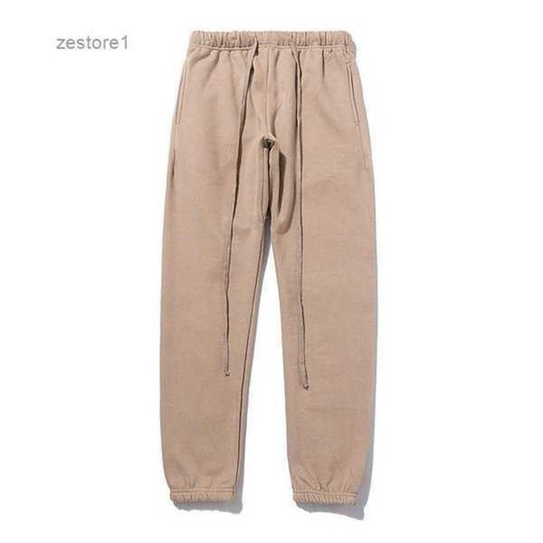 

autumn designer ess joggers womens mens long pants sweatpant essential jogging reflective casual trouser botton sweatpants ky6o, Black
