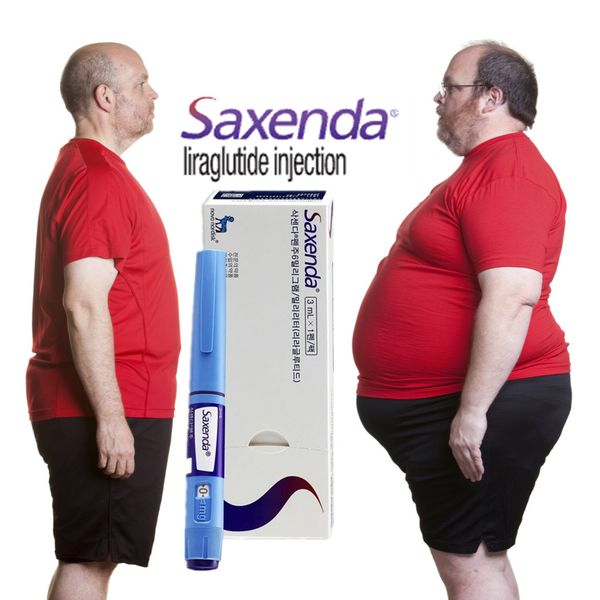 

saxenda pen 18mg fat dissolving solution with strong effect 1pcs / box