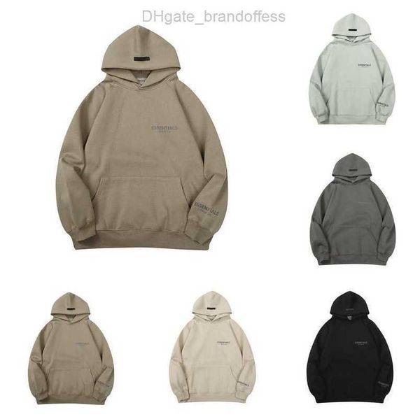 

luxury fashion sweatshirts men's essentials jackets hoodies ess men women letter pullover hoodie hooded sweater casual sweatshirt coup, Black;brown